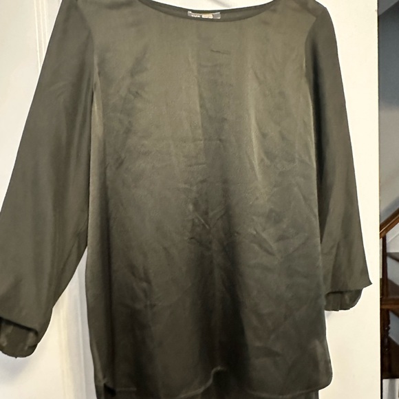 Vince Tops - Vince Hi-low Silk Tunic